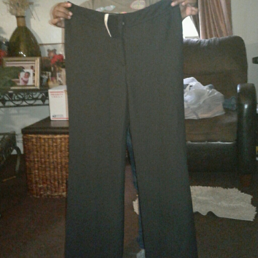Ann Taylor pants.  Slightly wide at bottom.